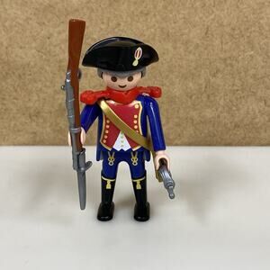 Playmobil Royal Guard Cavalry Officer Redcoats Soldier Male Adult Figure Toy